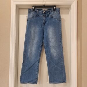Tractr High Rise Wide Leg Jeans Size 12/31